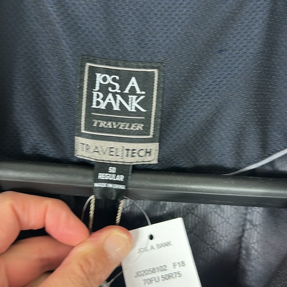 JoS. A. Bank Navy Blue Traveler Tech Zip Up Insulated Jacket 50 NWT - Picture 4 of 13